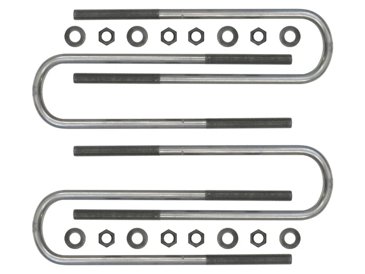 ICON 67004 12" Rear U-Bolt Kit | 2011-2026 Ford F250/F350 Super Duty 4WD/2WD SRW