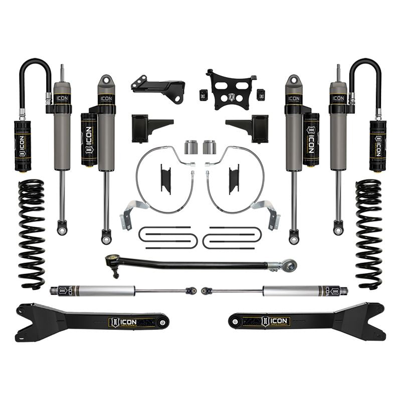 ICON K65913R 4.5" Lift Stage 4 Suspension System Kit w/ Radius Arms (Gas) | 2023-2025 Ford F250/F350 Super Duty