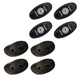 Rigid 400203 A-Series High-Power Cool White Rock Lights Set of 4 | Universal