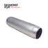 Diamond Eye 400400 4" Aluminized Steel Round Quiet Tone Exhaust Resonator - No ends (bottom) | Universal