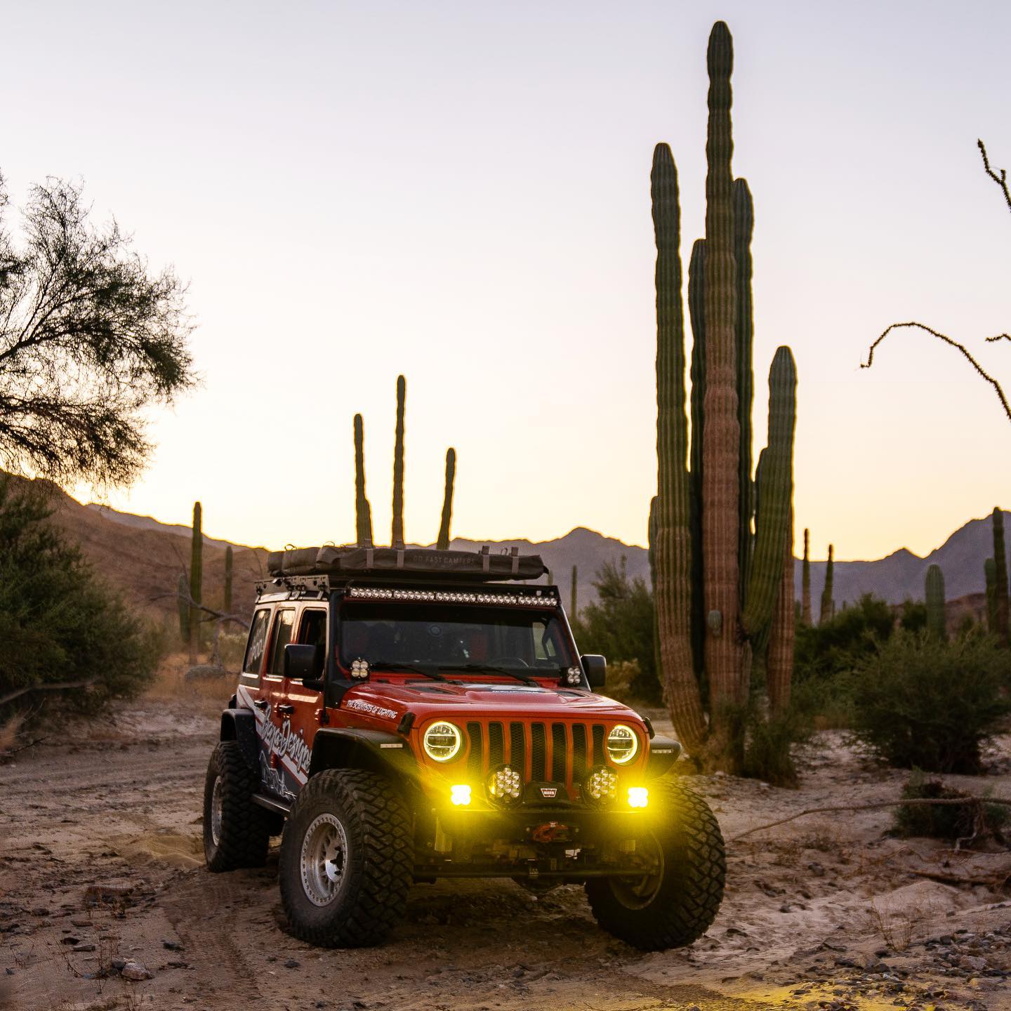 Baja Designs 597815 Amber Lens Wide Cornering Black LED Light Pods Squadron-R Pro Pair | Universal