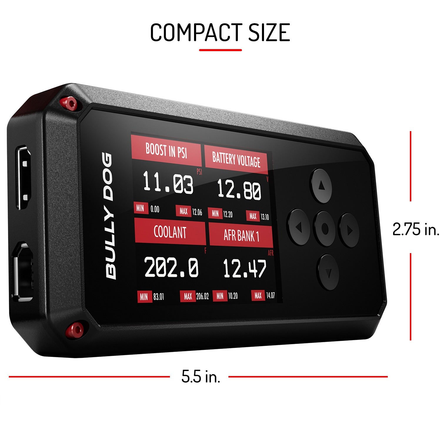 BullyDog 40470 BDX Handheld Tuner with Display | 2013-2019 Ford Stroke/2013-2021 RAM Cummins/2006–2010 GM Duramax