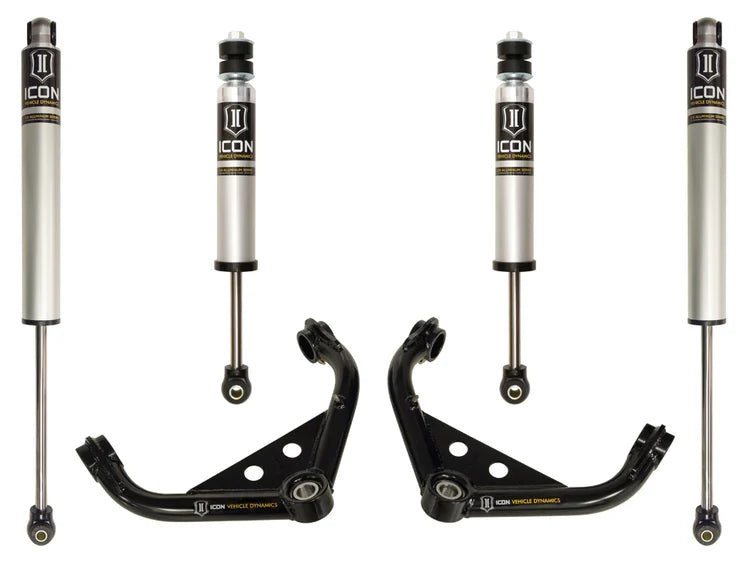 ICON K77101 Stage 2 Suspension Leveling System - for 0-2" Lift | 2001-2010 GM Silverado/Sierra 2500HD/3500HD