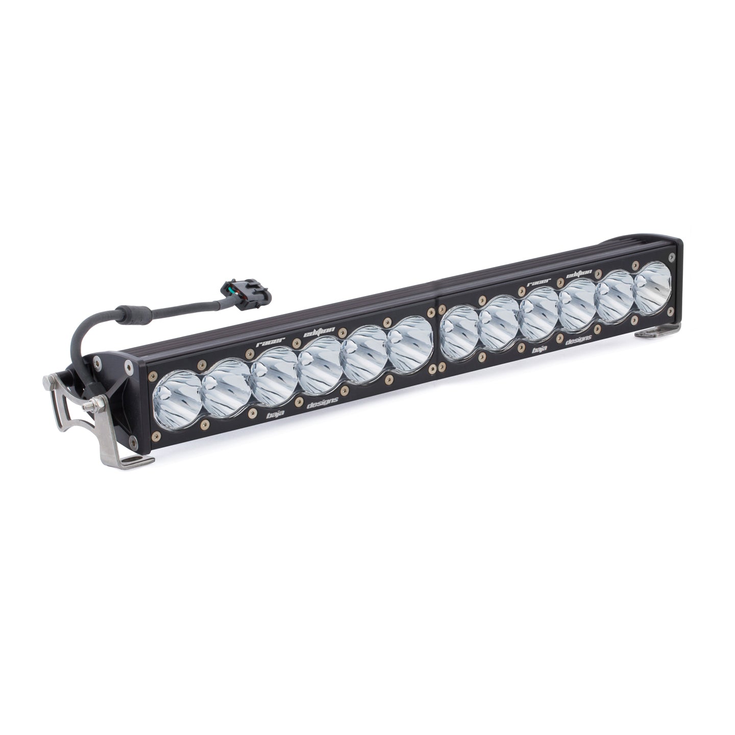 Baja Designs 412002 20 inch LED Light Bar Single Straight High Speed Spot Pattern Racer Edition OnX6 | Universal