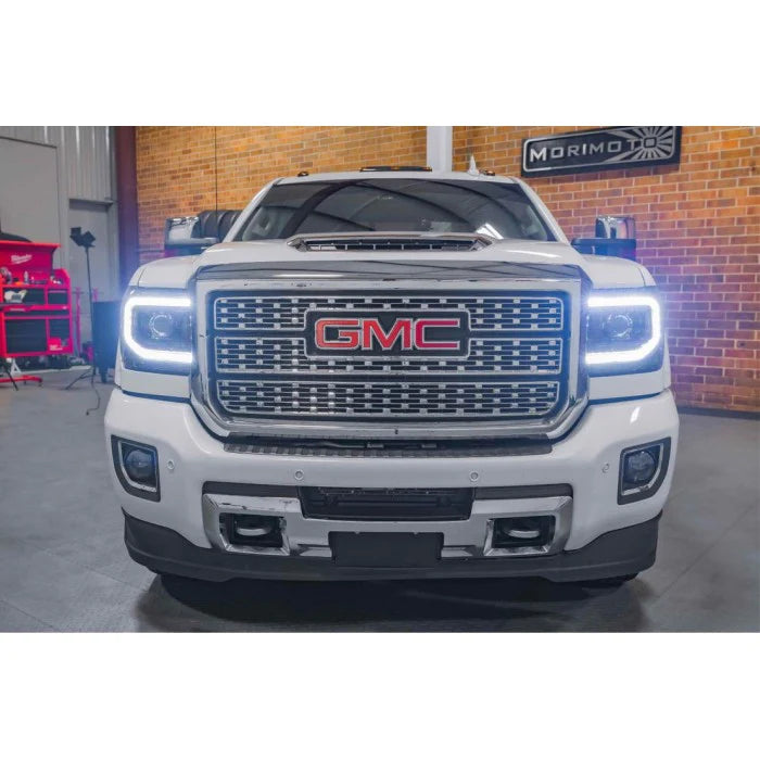 Morimoto LF544 XB LED Headlights - Pair | 2014-2019 GM/GMC Sierra 1500/2500HD/3500HD