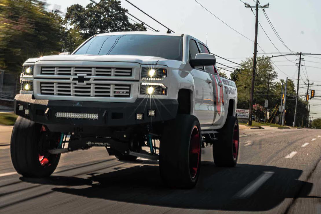 Morimoto LF543 XB LED Headlights - Pair | 2014-2015 GM Chevrolet Silverado 1500