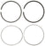 .020 Over Piston Ring Set | 2001-2010 GM Silverado/Sierra 2500HD/3500HD 6.6L Duramax