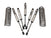 Roush 422308 1.50-Inch Front Suspension Lift Kit w/ FOX 2.0 Shocks | 2017-2025 Ford F250/F350 Super Duty