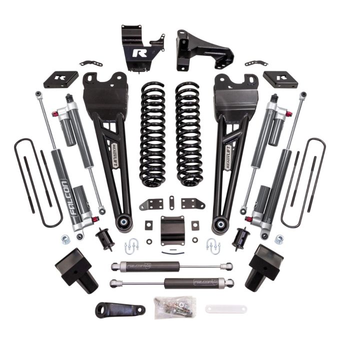 ReadyLift 43-23660 6" Coil Spring Suspension System w/ Falcon MAX 3.3 Shocks/Radius Arms | 2023-2026 Ford Super Duty F250/F350 4WD