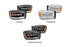 AlphaRex 880537 NOVA Chrome LED Headlights | 2006-2008 Dodge RAM 1500/2500/3500