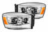 AlphaRex 880531 PRO Halogen Chrome Headlights | 2006-2008 RAM 1500/2500/3500