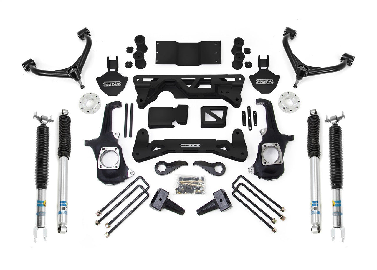 ReadyLift 44-3072 7-8" Lift Kit with Bilstein Shocks | 2011-2019 GM Silverado/Sierra 2500HD/3500HD