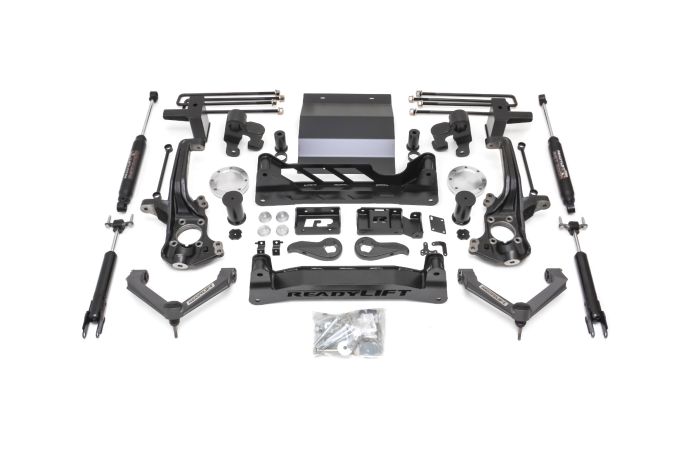 ReadyLift 44-30801 8 Lift Kit with Fabricated Control Arms & SST 3000 Shocks | 2020-2024 GM Silverado/Sierra 2500HD/3500HD 4WD