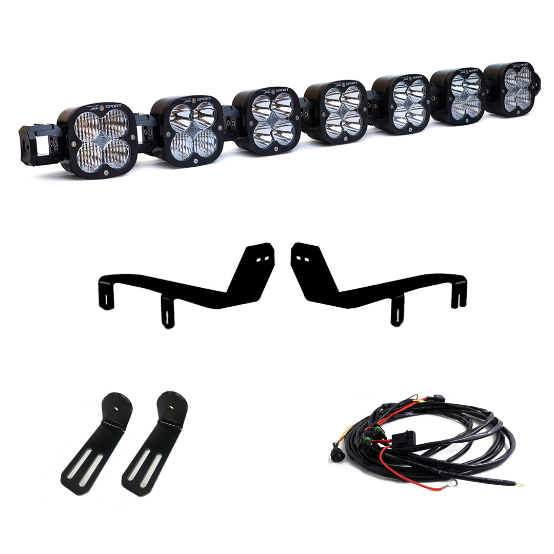 Baja Designs 447744 7 XL Linkable LED Light Kit | 2017-2019 Ford F250/F350