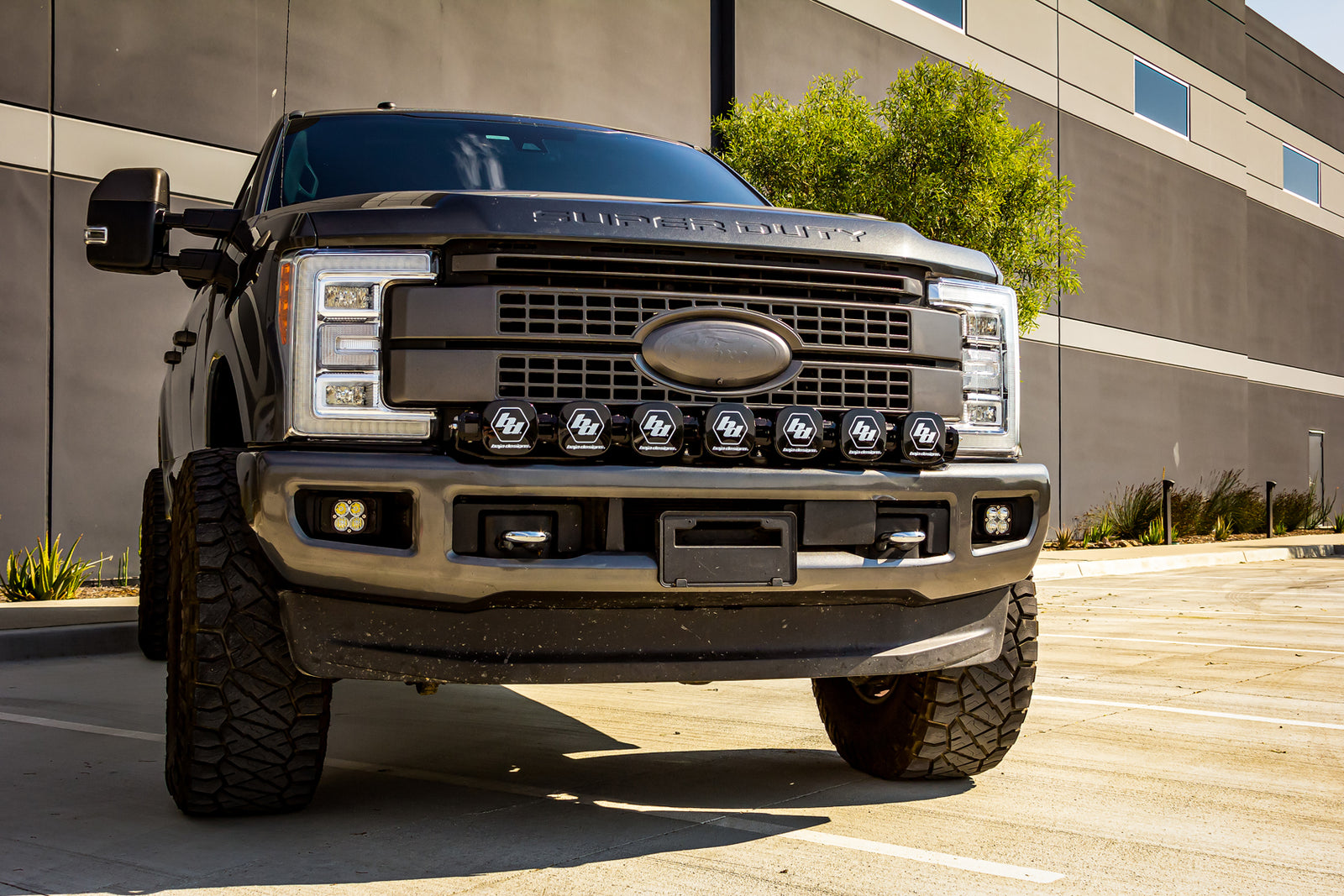 Baja Designs 447744 7 XL Linkable LED Light Kit | 2017-2019 Ford F250/F350