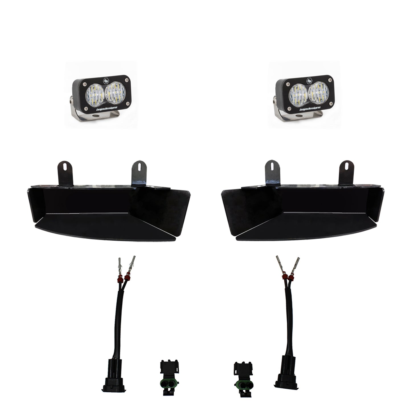 Baja Designs 448042 S2 Sport Fog Pocket Light Kit | 2019-2023 RAM 2500/3500 6.7L Cummins