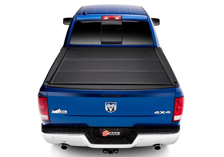 BAK Industries 448207RB MX4 Hard Folding Cover | 2009-2018 Dodge RAM 1500 5.7ft RamBox Bed