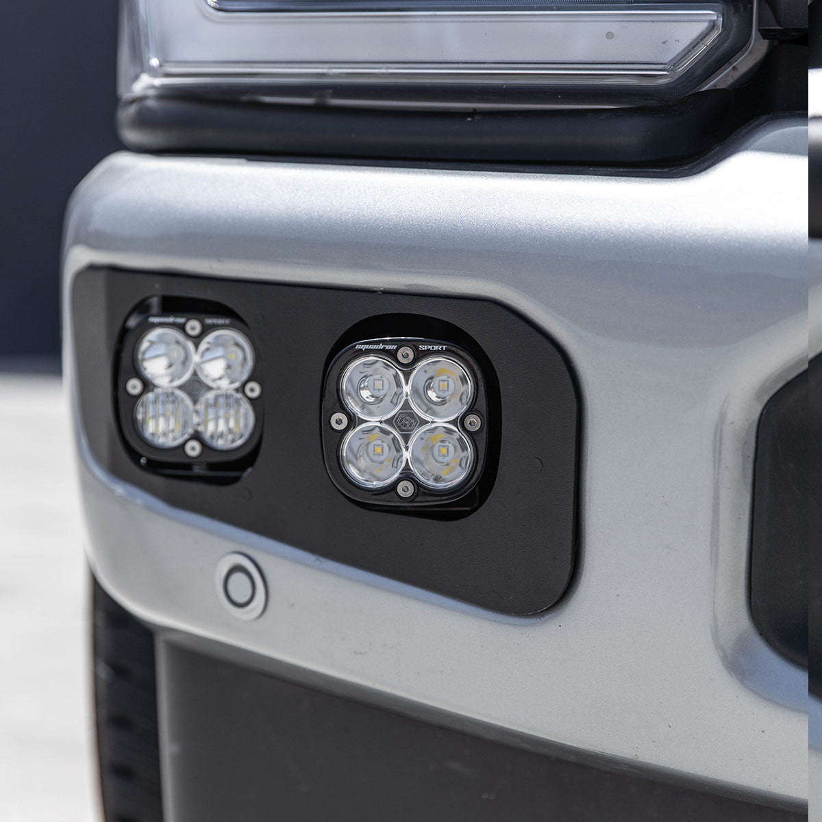 Baja Designs 447738up Fog Lights Dual FPK SAE/Sport DC w/Upfitter | 2020-2022 Ford F250/F350 Super Duty