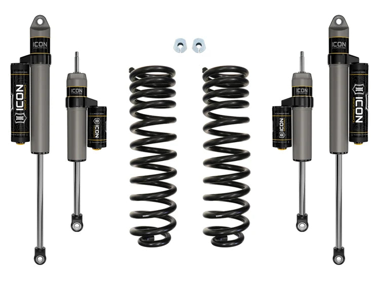 ICON K62522 Stage 2 Suspension Leveling System - Provides 2.5" Lift | 2020-2022 Ford F250/F350 Super Duty 4WD