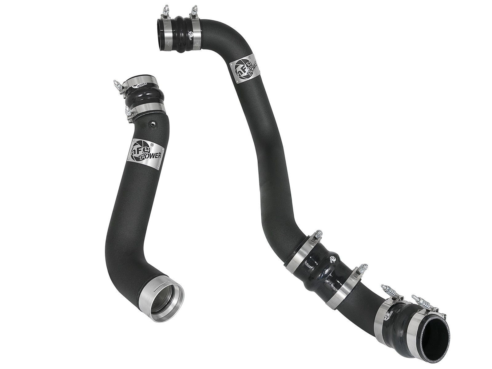 aFe 46-20334-B BladeRunner Hot & Cold Side Aluminum Intercooler Piping Kit | 2017-2019 GM Silverado/Sierra 2500HD/3500HD 6.6L Duramax L5P