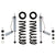 Bilstein 46-264503 B8 5162 Leveling Kit - Provides 2" Front Lift - (Pair) | 2013-2026 RAM 3500 4WD