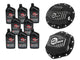 aFe Power 46-7702AB Front & Rear Diff GUARD Package w/ Oil | 2019-2025 RAM 2500/3500 6.7L Cummins