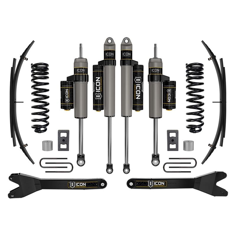 ICON K65896RL 2.5" Stage 2 Suspension System w/ Radius Arms (Gas) - Expansion Pack | 2023-2025 Ford F250/F350 Super Duty