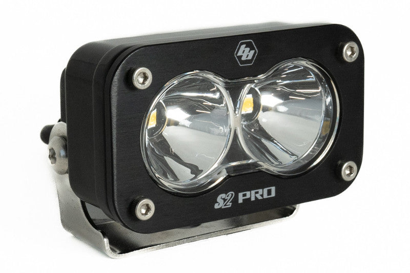 Baja Designs 480006 LED Work Light Clear Lens Work/Scene Pattern S2 Pro | Universal