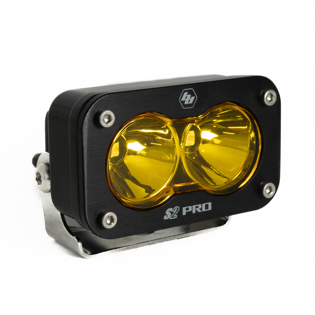 Baja Designs 480011 LED Light Spot Pattern Amber S2 Pro | Universal