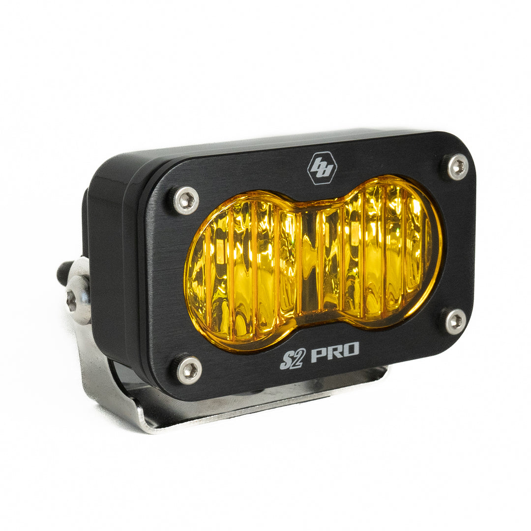 Baja Designs 480015 LED Light Wide Cornering Pattern Amber S2 Pro | Universal