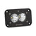 Baja Designs 481001 LED Light Work/Scene Pattern Clear Black S2 Pro | Universal