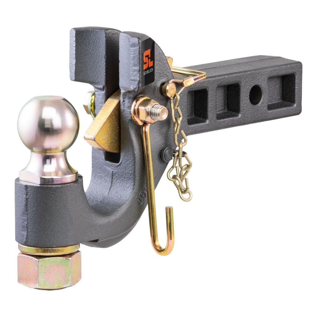 CURT 48406 2-5/16 Receiver-Mount Ball & Pintle Hitch