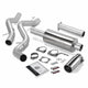 Banks 48634 Monster Single Exhaust with Chrome Tip | 2002-2005 GM Silverado/Sierra 2500HD/3500HD 6.6L Duramax Crew with Extended Cab
