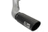 aFe 49-03090-B Atlas 5 inch Aluminized Steel DPF-Back Exhaust System (Black Tip) | 2017-2025 Ford F250/F350 Super Duty 6.7L Powerstroke