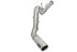 aFe 49-03090-P Atlas 5 inch Aluminized Steel DPF-Back Exhaust System (Polished Tip) | 2017-2025 Ford F250/F350 Super Duty 6.7L Powerstroke