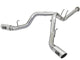 aFe 49-03092-P Atlas 4 inch Aluminized Steel DPF-Back Exhaust System (Polished Tips) | 2017-2025 Ford F250/F350 Super Duty 6.7L Powerstroke