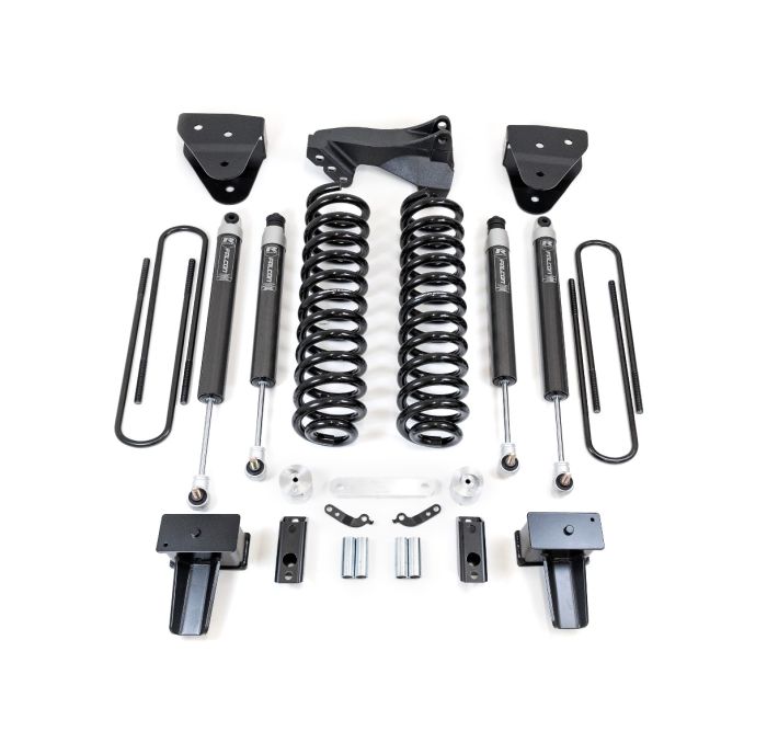 ReadyLift 49-27420 4" inch Coil Spring Lift Kit w/ Falcon 1.1 Shocks | 2017-2022 Ford F250/F350 Super Duty 4WD/SRW 6.7L Powerstroke w/ Camper Package