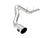 aFe Power 49-42075-P Large Bore-HD 5 IN 409 Stainless Steel DPF-Back Exhaust System | 2019-2026 RAM 2500/3500 6.7L Cummins