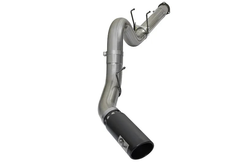 aFe 49-43090-B Large Bore-HD 5 inch 409 Stainless Steel DPF-Back Exhaust System | 2017-2025 Ford F250/F350 Super Duty 4WD 6.7L Powerstroke
