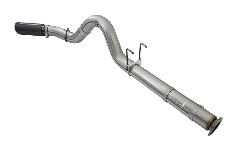 aFe 49-43090-B Large Bore-HD 5 inch 409 Stainless Steel DPF-Back Exhaust System | 2017-2025 Ford F250/F350 Super Duty 4WD 6.7L Powerstroke