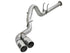 aFe 49-43102-P Rebel 4 inch Stainless Steel DPF-Back Exhaust System (Dual Polished Tips) | 2017-2025 Ford F250/F350 Super Duty 6.7L Powerstroke