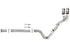 aFe 49-43102-P Rebel 4 inch Stainless Steel DPF-Back Exhaust System (Dual Polished Tips) | 2017-2025 Ford F250/F350 Super Duty 6.7L Powerstroke