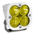 Baja Designs 490013WT LED Light Pod White Amber Lens Driving/Combo Pattern Squadron Pro | Universal
