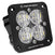 Baja Designs 491005 Flush Mount LED Light Pod Black Clear Lens Wide Cornering Pattern Squadron Pro | Universal