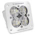Baja Designs 491005WT Flush Mount LED Light Pod White Clear Lens Wide Cornering Pattern Squadron Pro | Universal