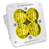 Baja Designs 491015WT Flush Mount LED Light Pod White Amber Lens Wide Cornering Pattern Squadron Pro | Universal
