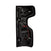 AlphaRex 620070 PRO Series Jet Black LED Tail Lights | 2020-2025 GM Chevrolet Silverado 2500HD/3500HD