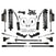 ICON K63176 4-5.5" Lift Stage 6 Coilover Conversion System Kit | 2023-2025 Ford F250/F350 Super Duty