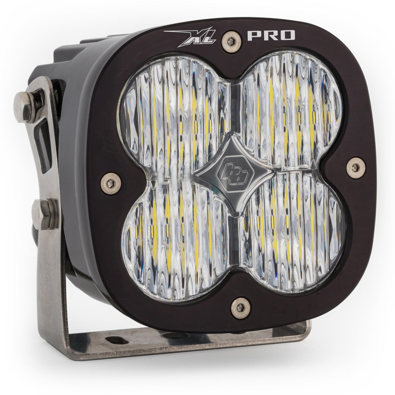 Baja Designs 500005 LED Light Pods Black Clear Lens Wide Cornering Pattern XL Pro | Universal