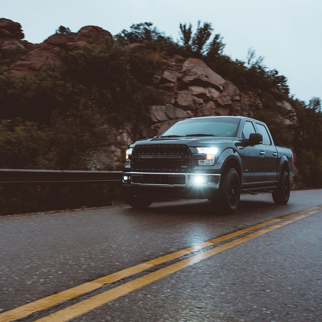 Rigid 504815 D-Series PRO SAE Fog Lights - White | Universal